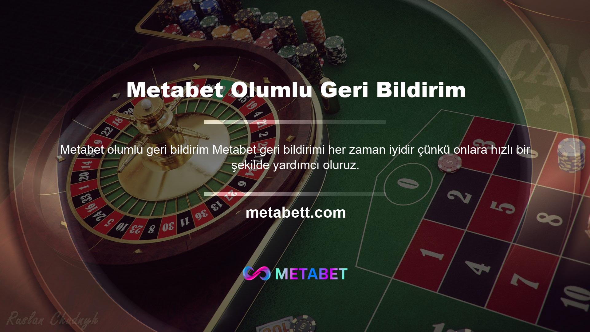 Bahis siteleri, bu desteğin yardımıyla sorunları hızlı bir şekilde çözebilir